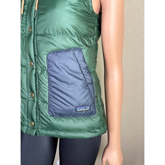 PATAGONIA Women's Bivy Hooded Down Vest - Picture 4 of 14